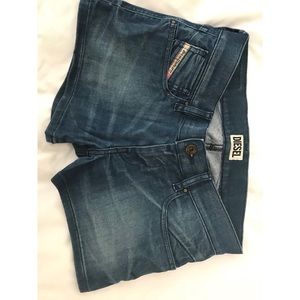 Diesel jean shorts